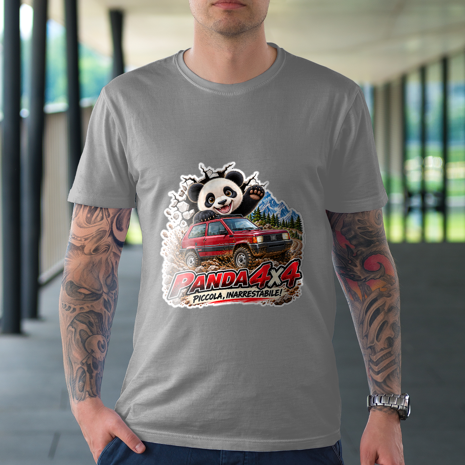 PANDA 4X4 la piccola, inarrestabile.