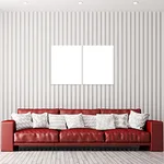 Canvas 2 Pannelli Telaio - Mockup