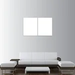 Canvas 2 Pannelli Telaio - Mockup