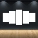 Canvas 5 Stampe Medium - Mockup