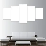 Canvas 5 Stampe - Mockup