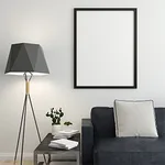 Poster con Cornice 20x30 - Mockup