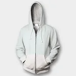 Felpa Premium Cappuccio Zip - Mockup