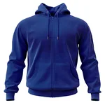 Felpa Premium Cappuccio Zip - Mockup