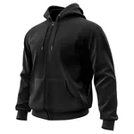 Felpa Premium Cappuccio Zip - Mockup