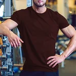 T-Shirt Men Premium  - Mockup