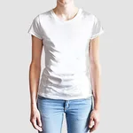 T-Shirt Women Premium  - Mockup