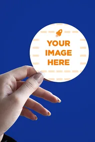 15cm Round Sticker