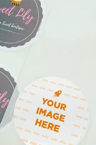 8cm Round Sticker