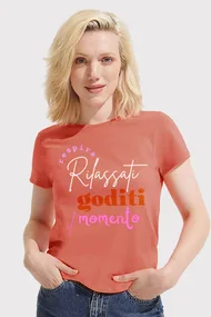 T-Shirt Woman Organic - Hover