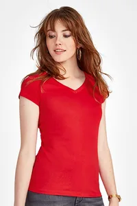T-Shirt Donna Scollo V - Image