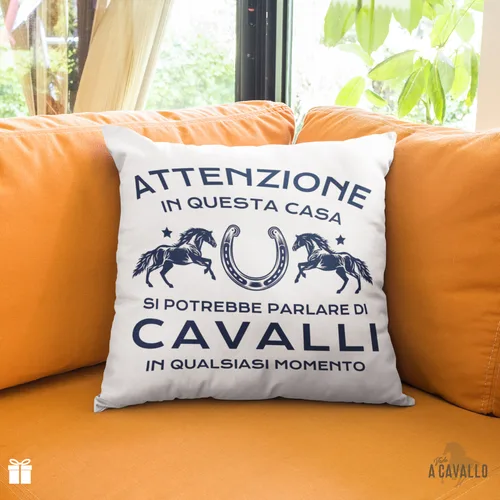 Parlare di Cavalli cuscino