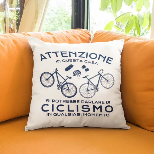 Parlare di Ciclismo Cuscino