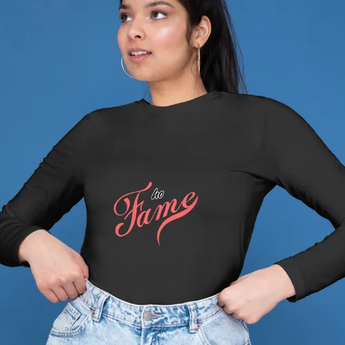 T shirt lunga Fame