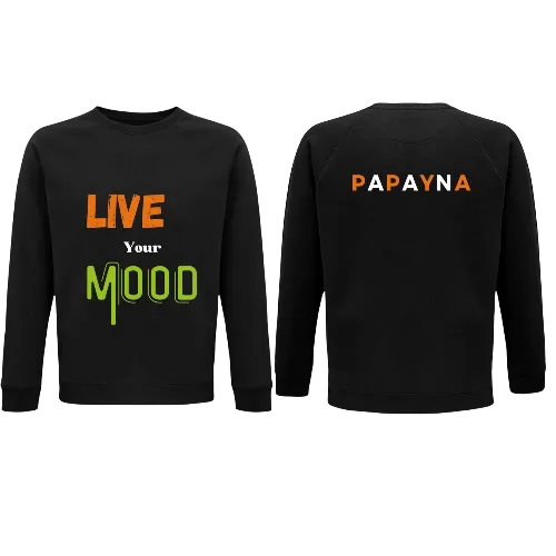 Felpa Mood PAPAYNA giro organica