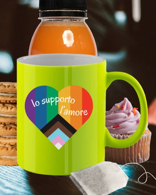 Mug Fluo Supporto