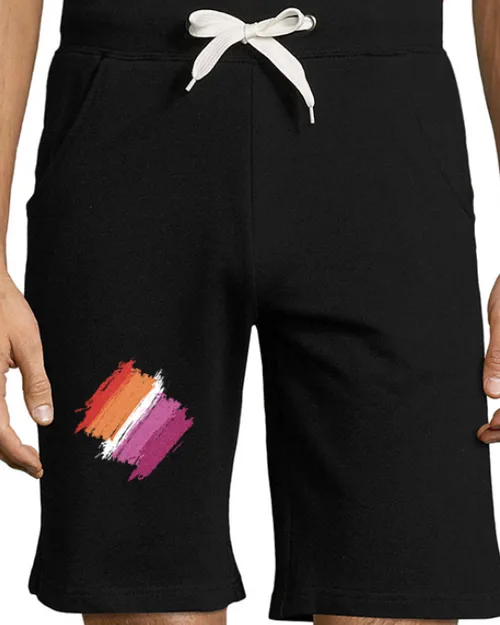 Shorts Lesbo flag