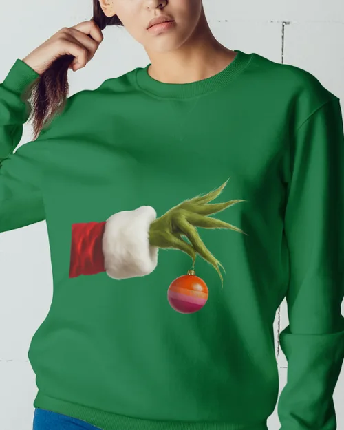 Felpa Lesbo Grinch
