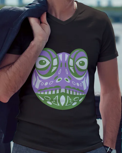 Scollo V mascotte Genderqueer