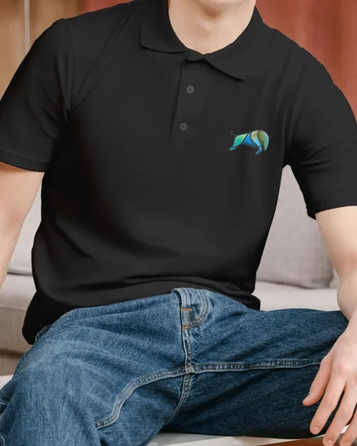 Polo mascotte MLM