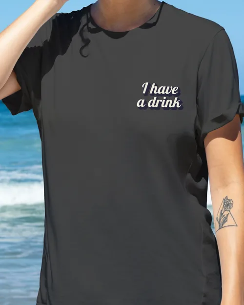 Tshirt L Drink