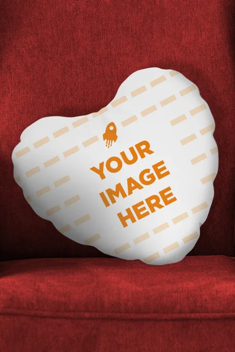 All Over Heart Pillow