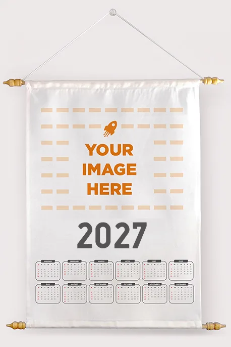 Calendrier en tissu