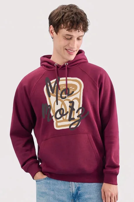 Biologische hoodie, uniseks - Hover