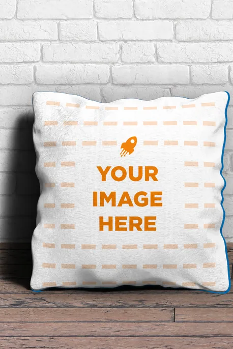 Bicolor pillow