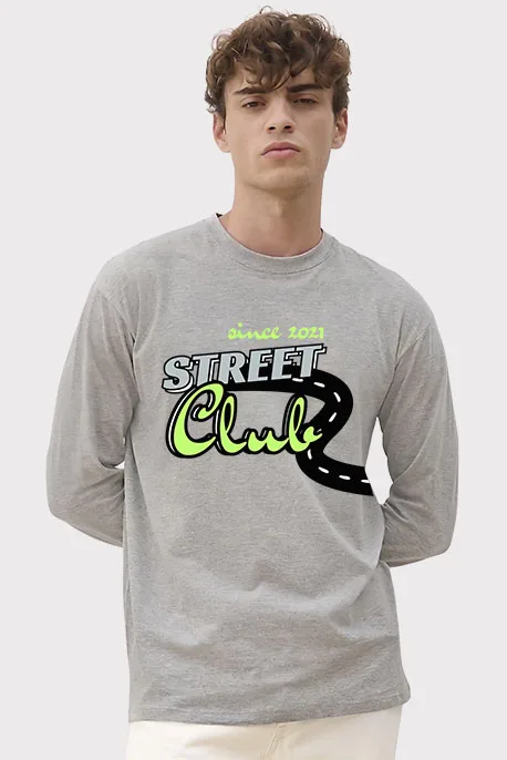 T-shirt met lange mouwen, uniseks - Hover