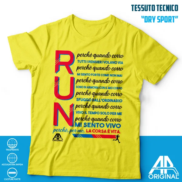 T-Shirt Unisex Dry Sport