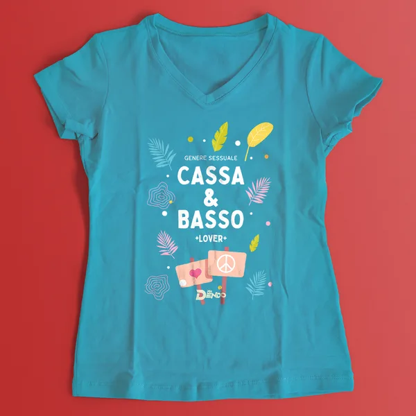 T-Shirt Donna Scollo V