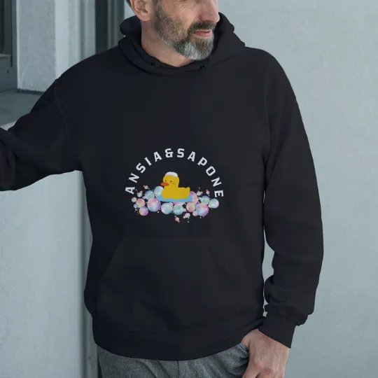 Felpa Unisex con Cappuccio