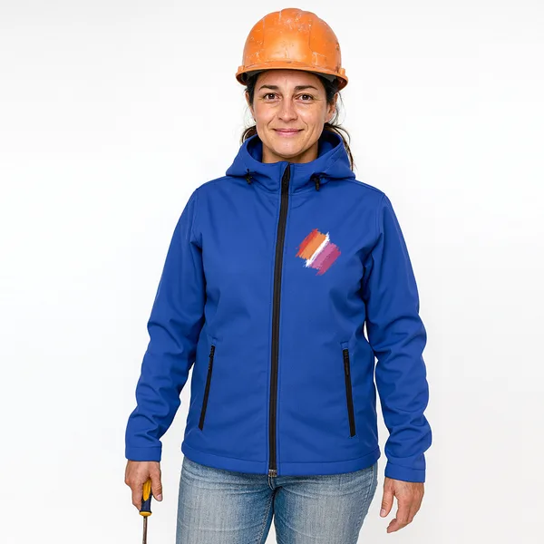 Giacca con Cappuccio Softshell