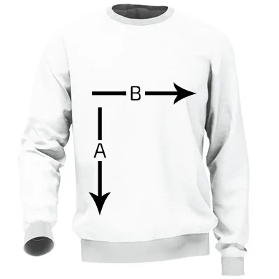 Unisex-Sweatshirt Size Guide