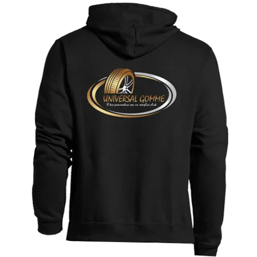 Felpa Premium Cappuccio Zip