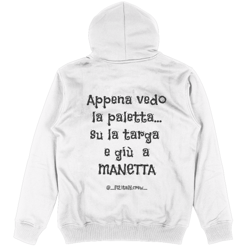 Felpa Unisex con Cappuccio