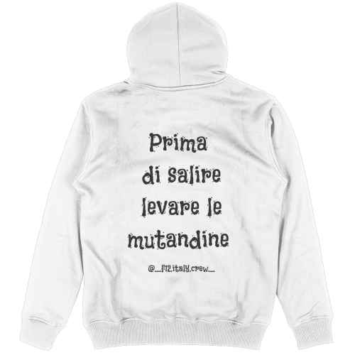 Felpa Unisex con Cappuccio