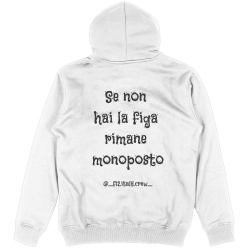 Felpa Unisex con Cappuccio