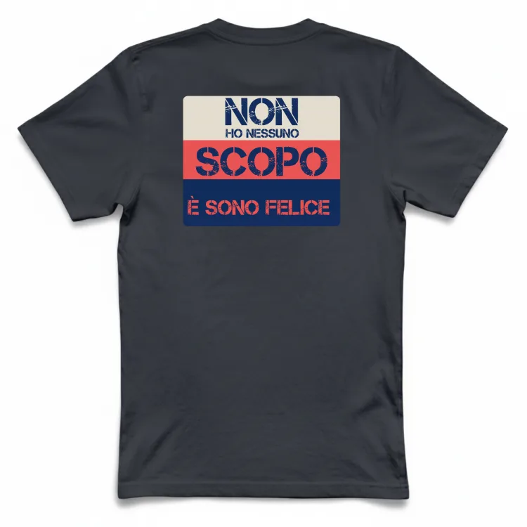 non scopo è sono felice