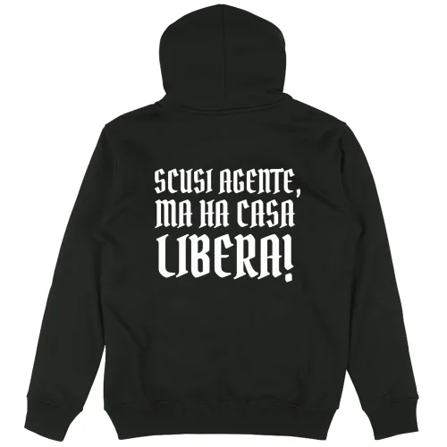 Felpa Unisex con Cappuccio