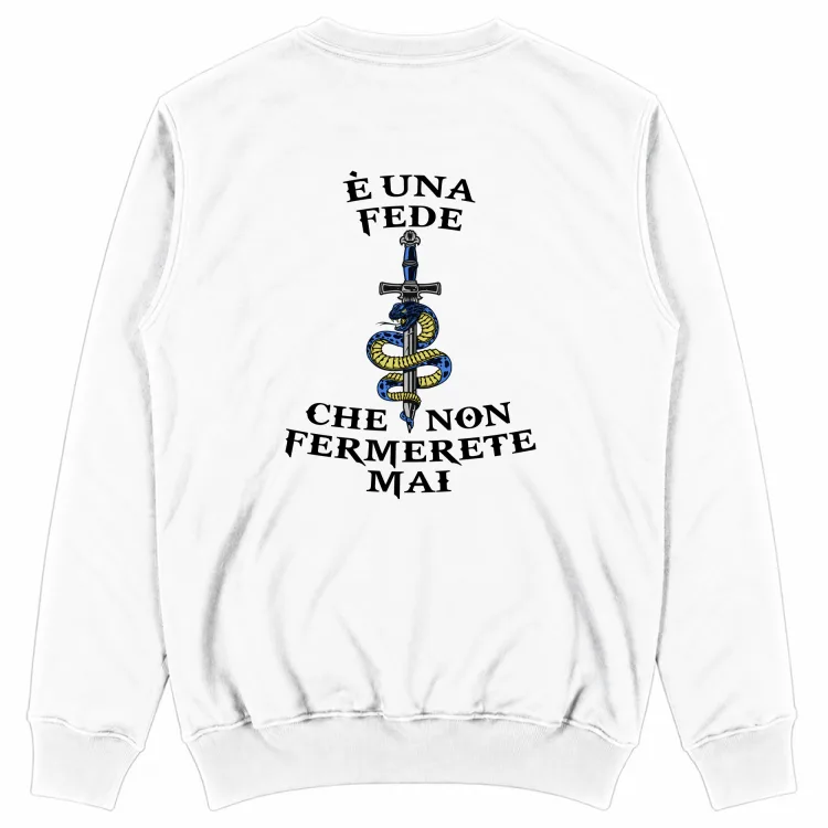E UNA FEDE CHE NON FERMERETE MAI-retro
