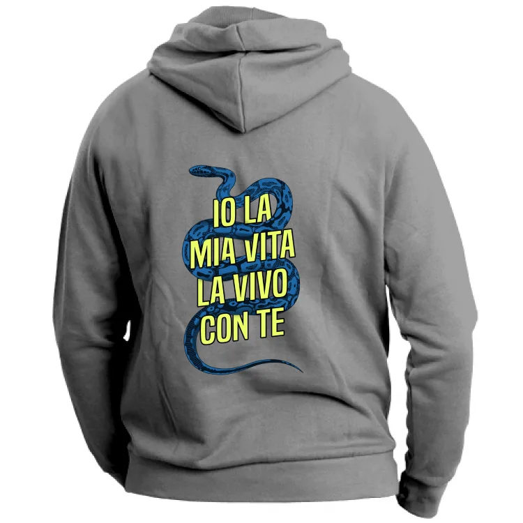 IO LA MIA VITA LA VIVO CON TE-retro