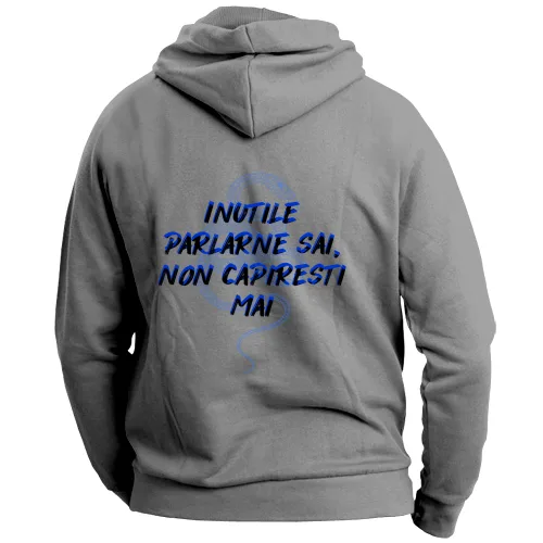 Felpa con Cappuccio Unisex Large