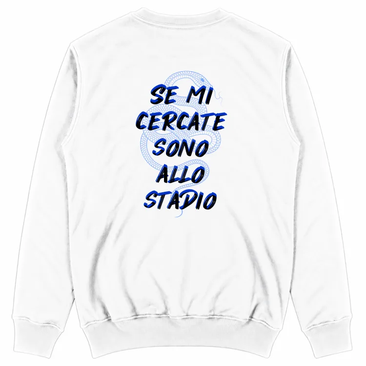 SE MI CERCATE SONO ALLO STADIO-nstyle-b-retro