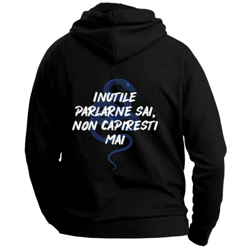 Felpa con Cappuccio Unisex Large