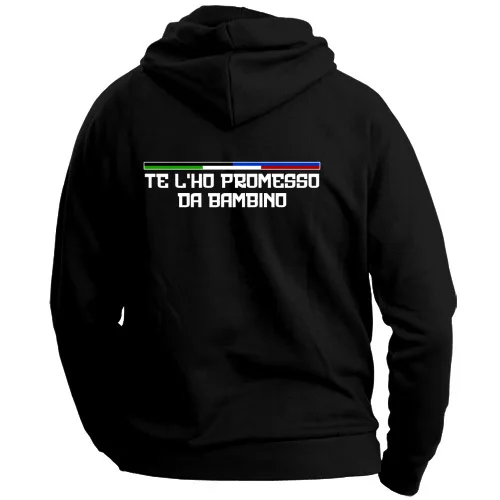 Felpa con Cappuccio Unisex Large