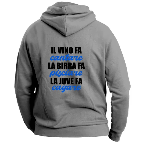 Felpa con Cappuccio Unisex Large