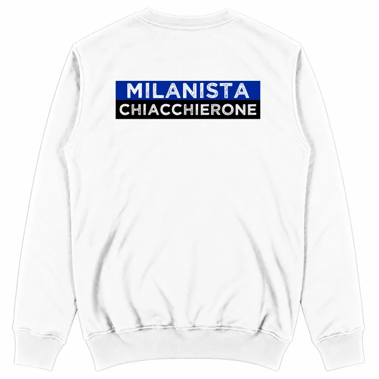 MILANISTA CHIACCHIERONE-b-retro