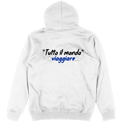 Felpa Unisex con Cappuccio